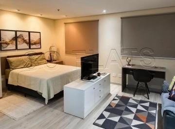Apartamento · 26m² · 1 Quarto · 1 Vaga · Studio à Venda no Jardim Paulista com Vaga, Piscina e Próximo ao Metrô
