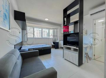Apartamento · 24m² · 1 Quarto · 1 Vaga · Na Rua Augusta, apto studio, moderno, facil acesso a Av. Paulista. Com entrada imediata e sem fiador