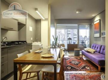 Apartamento · 49m² · 1 Quarto · 1 Vaga · Apartamento à Venda 1 dormitório, 1 vaga, 49m2 no Brooklin