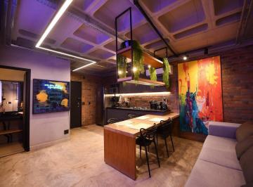 Imagem 1 · Apartamento Duplex 68m² no DNA Smart Style — Setor Bueno | 1 Suíte, Mobiliado