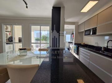 Apartamento · 77m² · 3 Quartos · 2 Vagas · Apartamento para venda em Jardim São Vicente de 77.00m² com 3 Quartos, 1 Suite e 2 Garagens