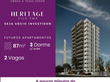 Apartamento de 3 quartos, São José dos Campos · Heritage -Vila Ema- Cota de apartamento com 3 dormitórios, 1 suíte/varanda gourmet