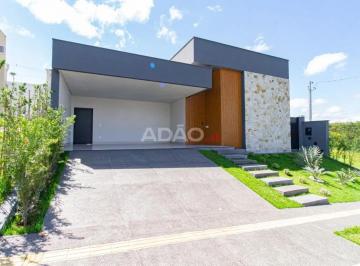 Casa · 197m² · 3 Quartos · 2 Vagas · Casa Térrea Moderna à Venda - Condomínio Jardins Bolonha | Senador Canedo - GO