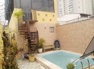 Foto 01 · Sobrado para venda 3 dormitórios e piscina no Jd. São Pedro em César de Souza.