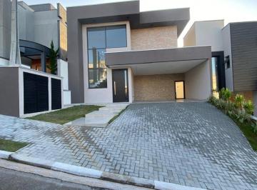 Foto 01 · Sobrado novo para venda com 3 suítes e piscina no Condomínio Mosaico Essence.