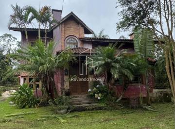 Casa · 320m² · 3 Quartos · 5 Vagas · Casa de Alto Padrão no Condomínio Fazenda da Ilha em Embu Guaçu: 3 Quartos, 1 Su