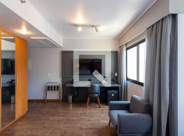 Localizada na vibrante cidade de São Paulo, esta kitnet oferece uma combinação p · Apartamento à Venda - Itaim Bibi, 1 Quarto, 28 m2