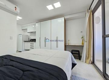 Apartamento · 26m² · 1 Quarto · Apartamento à venda 1 dormitório (suíte) 1 vaga mobiliado 600 metros metrô Praça da Árvore.