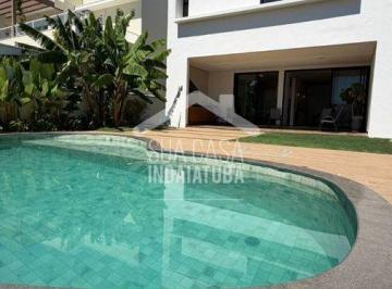Casa · 307m² · 4 Quartos · 4 Vagas · Sobrado 4 suítes e quintal espaçoso no condomínio Helvétia Park