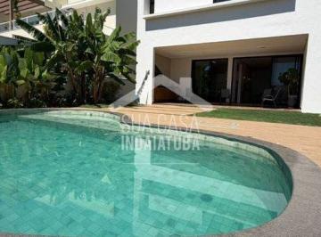 Casa · 307m² · 4 Quartos · 4 Vagas · Sobrado 4 suítes e quintal espaçoso no condomínio Helvétia Park