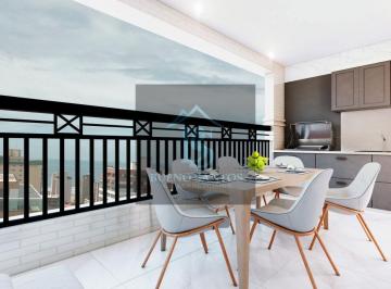 Apartamento · 116m² · 3 Quartos · 2 Vagas · Apartamento de 3 Suítes com 116,02 m², Lazer Completo e Rooftop na Praia Grande ? Residencial Napoli