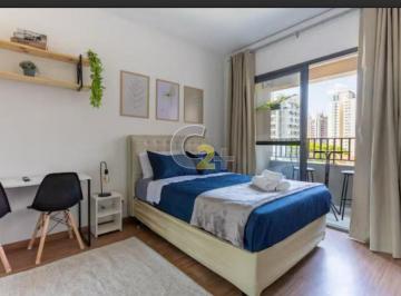 Apartamento · 25m² · 1 Quarto · Apartamento Studio mobiliado à venda no Brooklin com 1 quarto, sem vaga