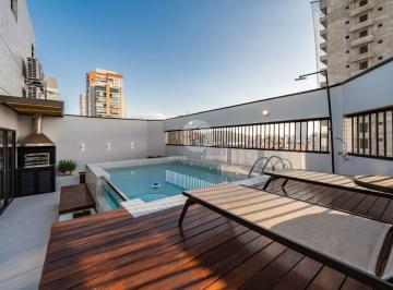 Apartamento · 370m² · 4 Quartos · 3 Vagas · Cobertura 4 Suítes, 3 Vagas, Alto Padrão e Lazer na Ponta da Praia - Santos SP
