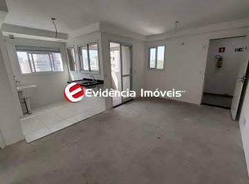 sala de estar · Apartamento 2 dormitórios (1 suíte) com varanda gourmet em Santo André – Jardim Bela Vista | 1 vaga 