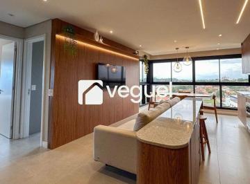Apartamento · 66m² · 2 Quartos · 2 Vagas · Apartamento mobiliado de 66m² com 2 suítes para alugar no bairro Nova Campinas, Campinas/SP