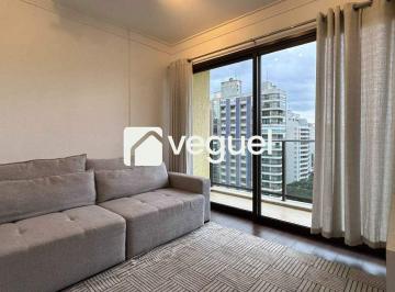 Apartamento · 57m² · 1 Quarto · 1 Vaga · Apartamento mobiliado de 57m² com 1 suíte para alugar no bairro Cambuí, Campinas/SP.