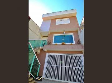 Casa · 300m² · 3 Quartos · 5 Vagas · Sobrado com 03 dormitórios para locação, 300 m² no bairro Campestre - Santo André/SP
