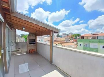 Apartamento · 90m² · 2 Quartos · 1 Vaga · Cobertura com 02 dormitórios à venda, 90m² na Vila Scarpelli - Santo André/SP