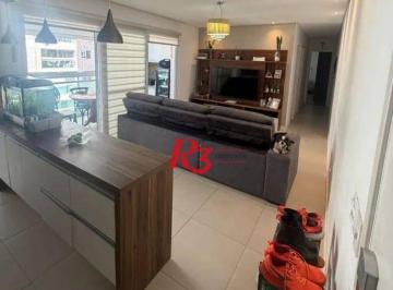 fad24ed8ecf83ae3d3778922ab3080580509eaa1 · Apartamento com 2 dormitórios à venda, 78 m² por R$ 910.000,00 - Ponta da Praia - Santos/SP