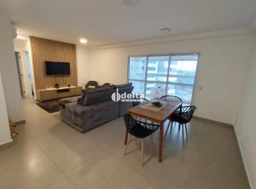 Apartamento · 110m² · 3 Quartos · 2 Vagas · Apartamento com 3 suítes disponível para locação no bairro Jardim Karaíba em Uberlândia-MG