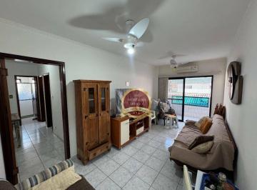 63c472028f07e84c44dd97f5fa0d5021120c2cb1 · Apartamento mobiliado com vista para o mar à venda no Canto do Forte – 2 dormitórios, suíte e 81 m²