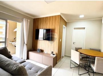 Apartamento · 42m² · 1 Quarto · 1 Vaga · Apartamento 1 Dormitório Mobiliado à Venda na Aviação – Praia Grande com Lazer