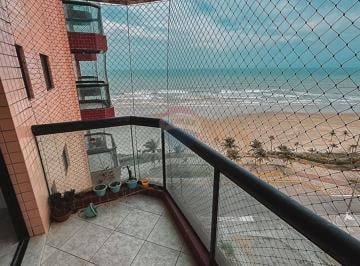 Apartamento · 102m² · 2 Quartos · 1 Vaga · Apartamento VISTA MAR na Vila Caiçara Praia Grande