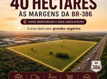 Comercial · 40ha · Área à venda no bairro Área Rural de Montenegro - Montenegro/RS