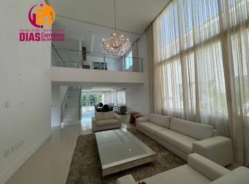 Casa · 590m² · 5 Quartos · 4 Vagas · Alugo Casa Duplex no Alphaville I com 590m2, 5/4 todos suítes, piscina, cinema, Salvador t vc