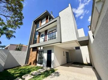 Casa · 139m² · 3 Quartos · 2 Vagas · Sobrado Imponente no Novo Mundo l 3 Quartos l Suíte l Terraço Gourmet