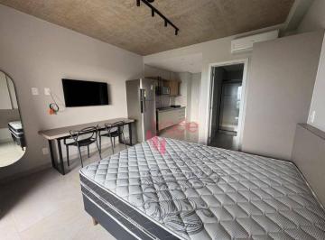 cad82a399b8507eee185c9489f75e5ed67b20fd5 · Flat Mobiliado para Alugar de 01 Quarto no Bairro Vila Monte Alegre em Ribeirão Preto com Sacada.