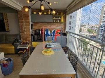 Apartamento · 62m² · 2 Quartos · Apto à venda na Vila Ema, com 2 quartos (1 suíte), sala, cozinha, escritório, varanda gourmet, lavan