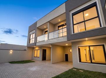 Casa · 112m² · 3 Quartos · 1 Vaga · Sobrado Novo no Boqueirão | 3 Quartos | Suíte | Churrasqueira | 112m²