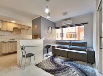 Apartamento · 49m² · 1 Quarto · 2 Vagas · Apartamento de 01 dormitório semimobiliado com vaga de garagem no Bairro Petrópolis