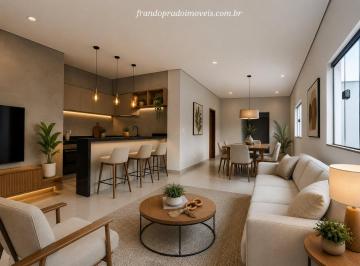 Casa · 146m² · 3 Quartos · 3 Vagas · Casa Nova com 3 Suítes, Jardim de Inverno e Ambientes Integrados no Bairro Dom Eduardo