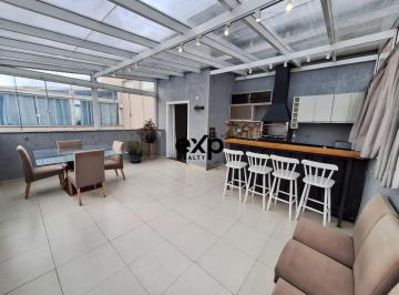 Apartamento · 131m² · 3 Quartos · 1 Vaga · ? Cobertura Duplex Semimobiliada com Área Gourmet Suprema no Xaxim - Curitiba