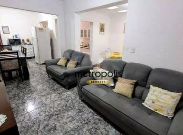 Sala · Sobrado com 3 dormitórios à venda, 125 m² por R$ 590.000,00 - Parque Jaçatuba - Santo André/SP