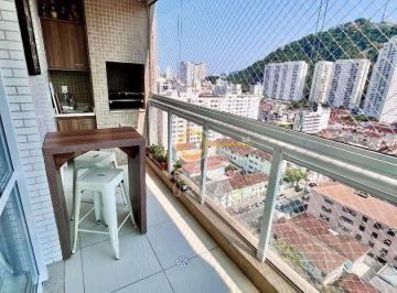 d891f80015f815a4fd7d51707d50ef571995383a · Apartamento com 2 dormitórios à venda, 85 m² por R$ 942.000,00 - Marapé - Santos/SP