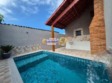 Casa de 2 quartos, Mongaguá · Casa nova pertinho do Centro de Mongaguá. 2 dormitórios e Piscina