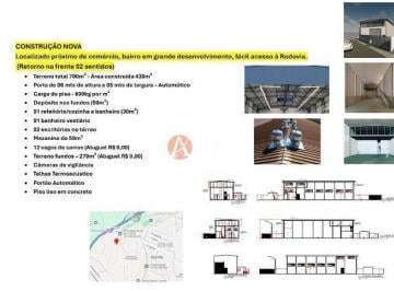 Comercial · 700m² · Galpão Novo com 430m² - Outeiro de Passárgada - Cotia/SP