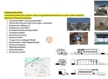Comercial · 700m² · Galpão Novo com 430m² - Outeiro de Passárgada - Cotia/SP