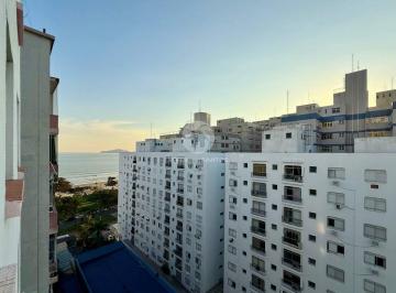 Apartamento · 47m² · 1 Quarto · Apartamento 1 Dormitório, Frente Mar e Excelente Localização no Embaré - Santos SP