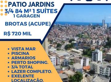 Apartamento à venda no PÁTIO JARDINS, ACUPE, Salvador, BA · Apartamento à venda no PÁTIO JARDINS, ACUPE, Salvador, BA