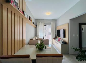 Salas integradas · Apartamento à venda no Condomínio Residencial Inspirazzione em Vinhedo/SP
