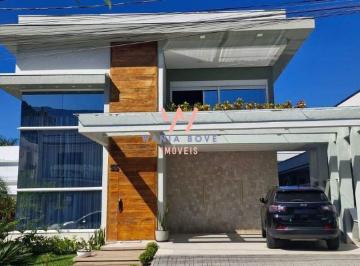 Casa · 350m² · 4 Quartos · 2 Vagas · Sofisticado Sobrado Moderno no Costa Nova Residence Club com 4 dormitórios à venda, 350 m² por R$ 4.