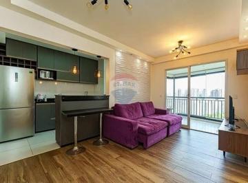 Apartamento · 74m² · 2 Quartos · 2 Vagas · Apartamento à venda com vista livre, 2 dormitórios (1 suíte), 74m² no Condomínio Bellagio – Alphavil