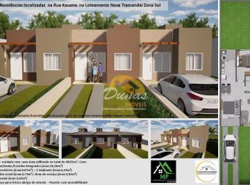 Casa · 48m² · 2 Quartos · 1 Vaga · Casa Geminada à venda no Balneário Tiarajú - Tramandaí/RS