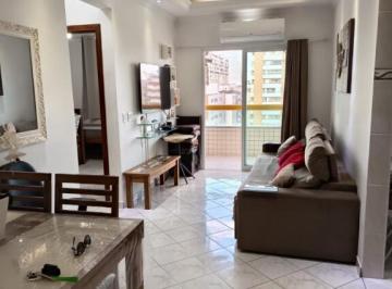 Apartamento · 51m² · 1 Quarto · 1 Vaga · Maravilhoso Apartamento 1 Dormitório Semi-mobiliado com Vista para o Mar no Ocian