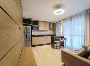 Apartamento · 40m² · 1 Quarto · 1 Vaga · Apartamento para alugar em Campina Do Siqueira de 40.00m² com 1 Quarto e 1 Garagem