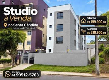 Apartamento de 1 quarto, Curitiba · Apartamento Studio com 19 metros a Venda no Santa Candida em Curitiba